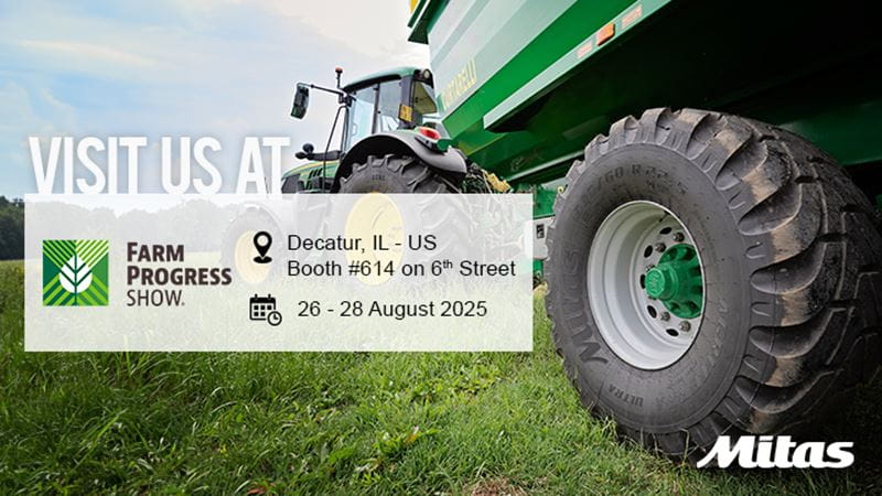 Mitas at Farm Progress Show